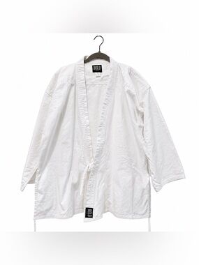 Bold Look White Martial Arts Gi Jacket Men’s XL (5) Jiu Jitsu Karate Training